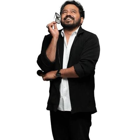 Mentalist Aathi candid smiling photo